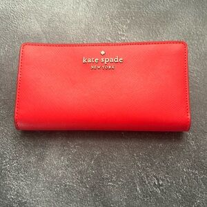 Kate spade large slim bifold NWT